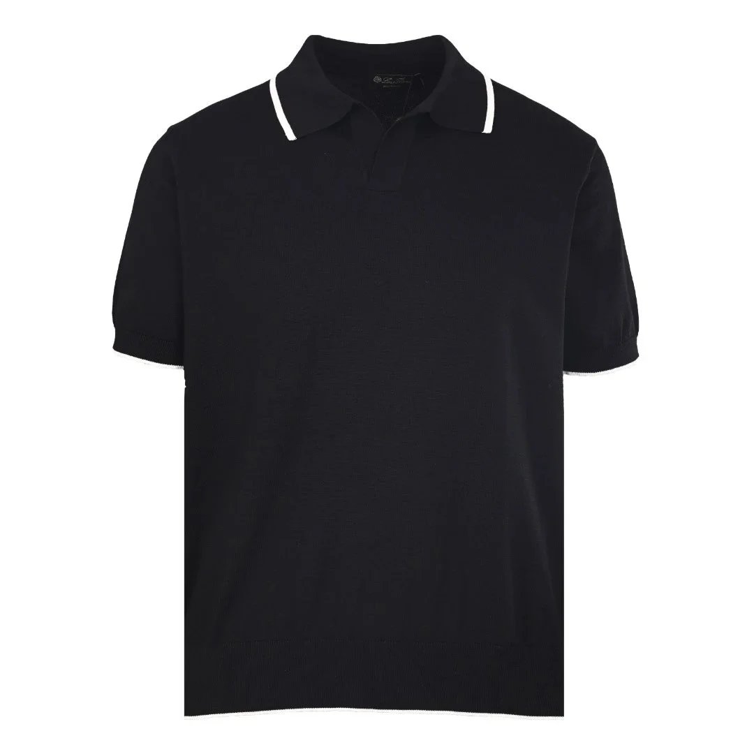 Loro Piana Shirts Short-Sleeve Polo Shirt — 22