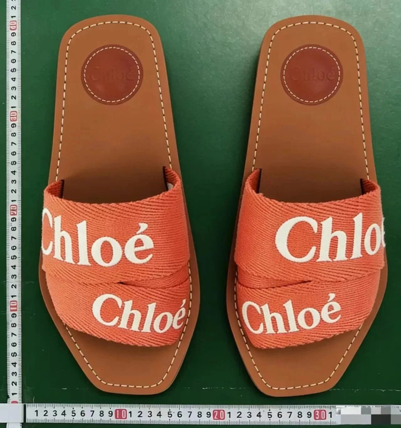Unbranded Sandals Square-Toe Double-Strap Slide image 10