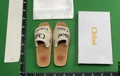 Unbranded Sandals Square-Toe Double-Strap Slide product detail image 3
