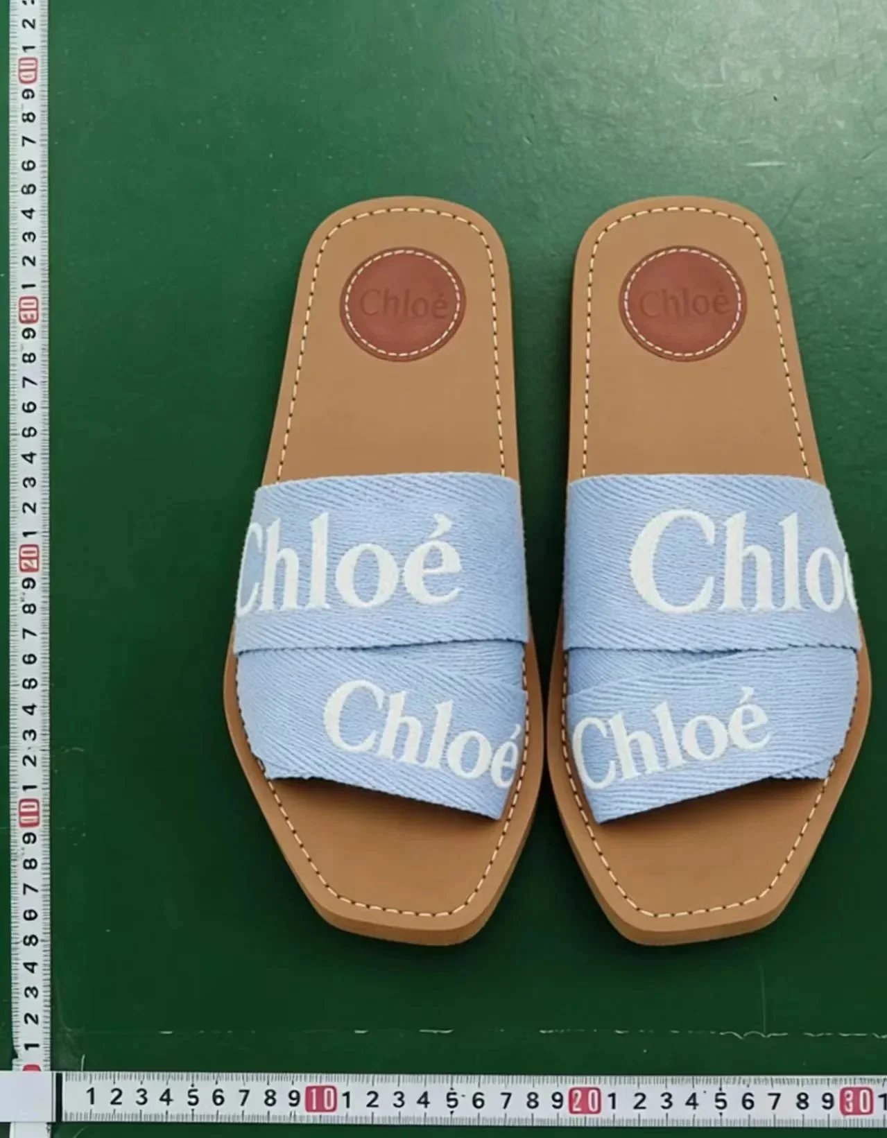 Unbranded Sandals Square-Toe Double-Strap Slide image 9