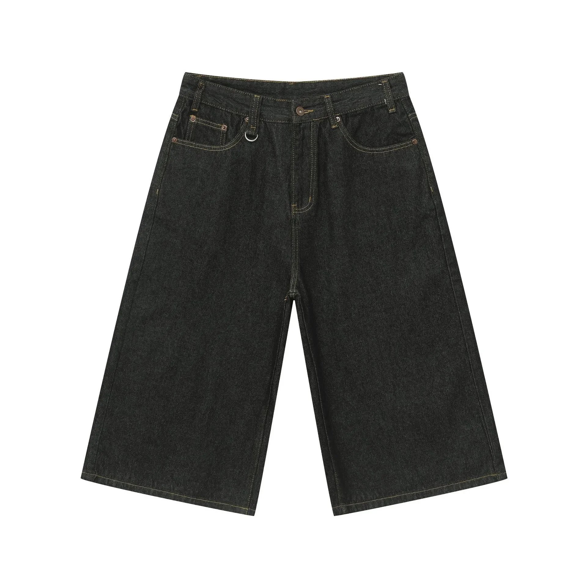 Unbranded Shorts Wide-Leg Cargo Denim — 22