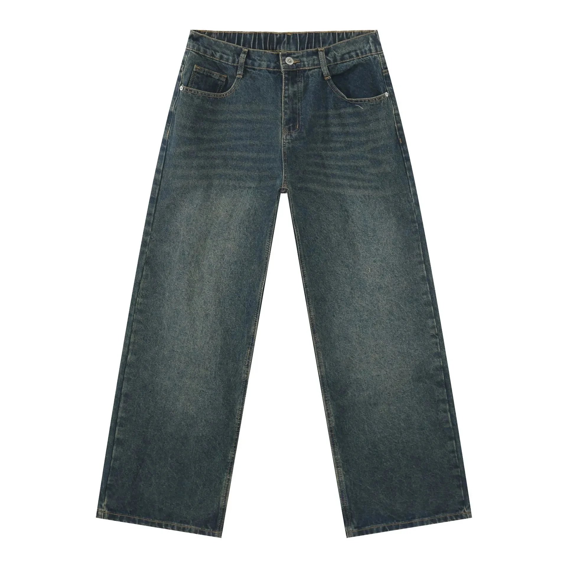 Unbranded Shorts Wide-Leg Cargo Denim — 32