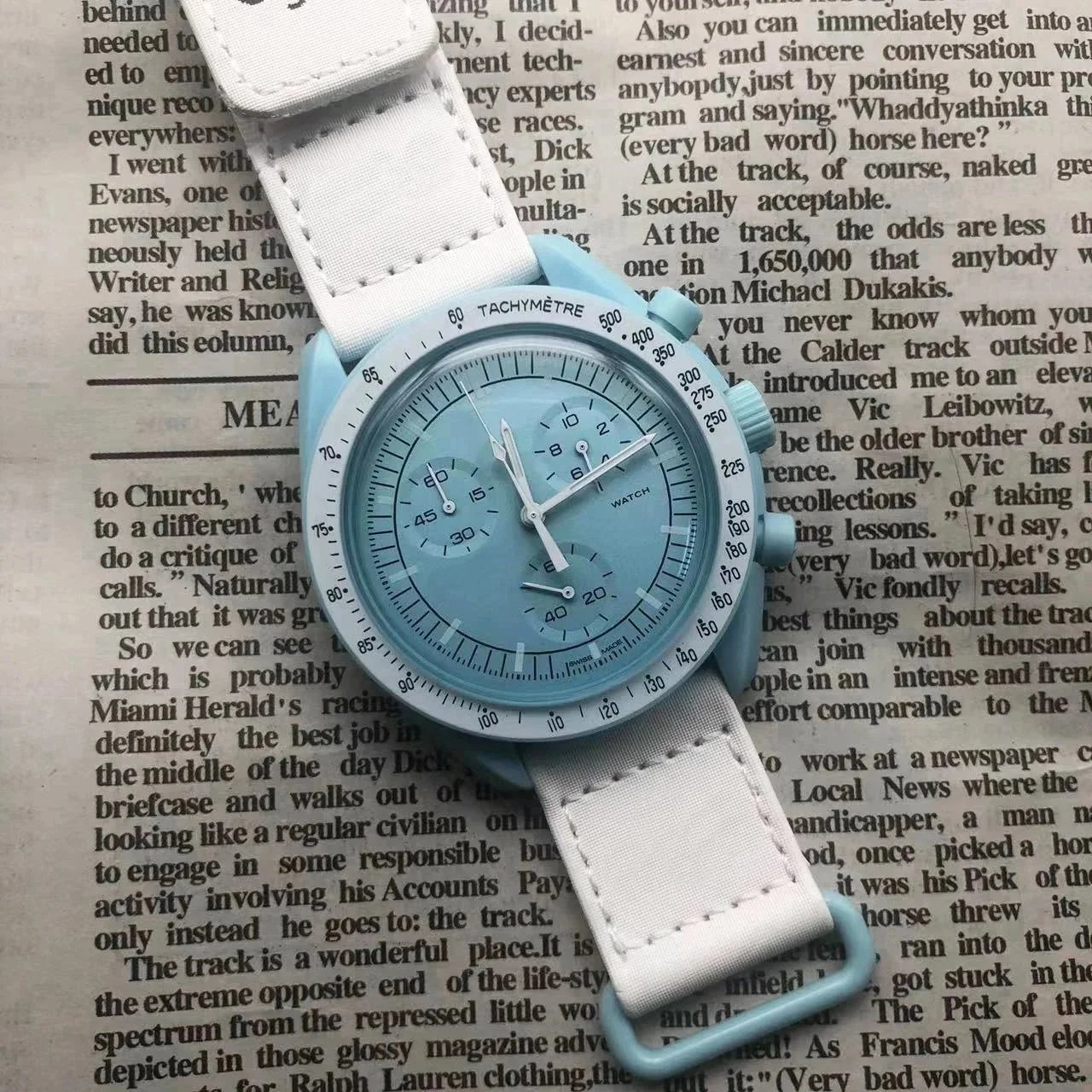 Omega Watches Speedmaster MoonSwatch — Uranus 1:1 quality
