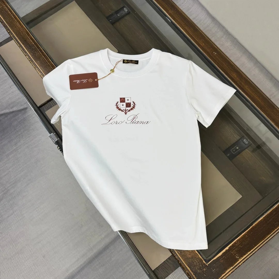 Loro Piana Shirts Short-Sleeve Polo Shirt — 31