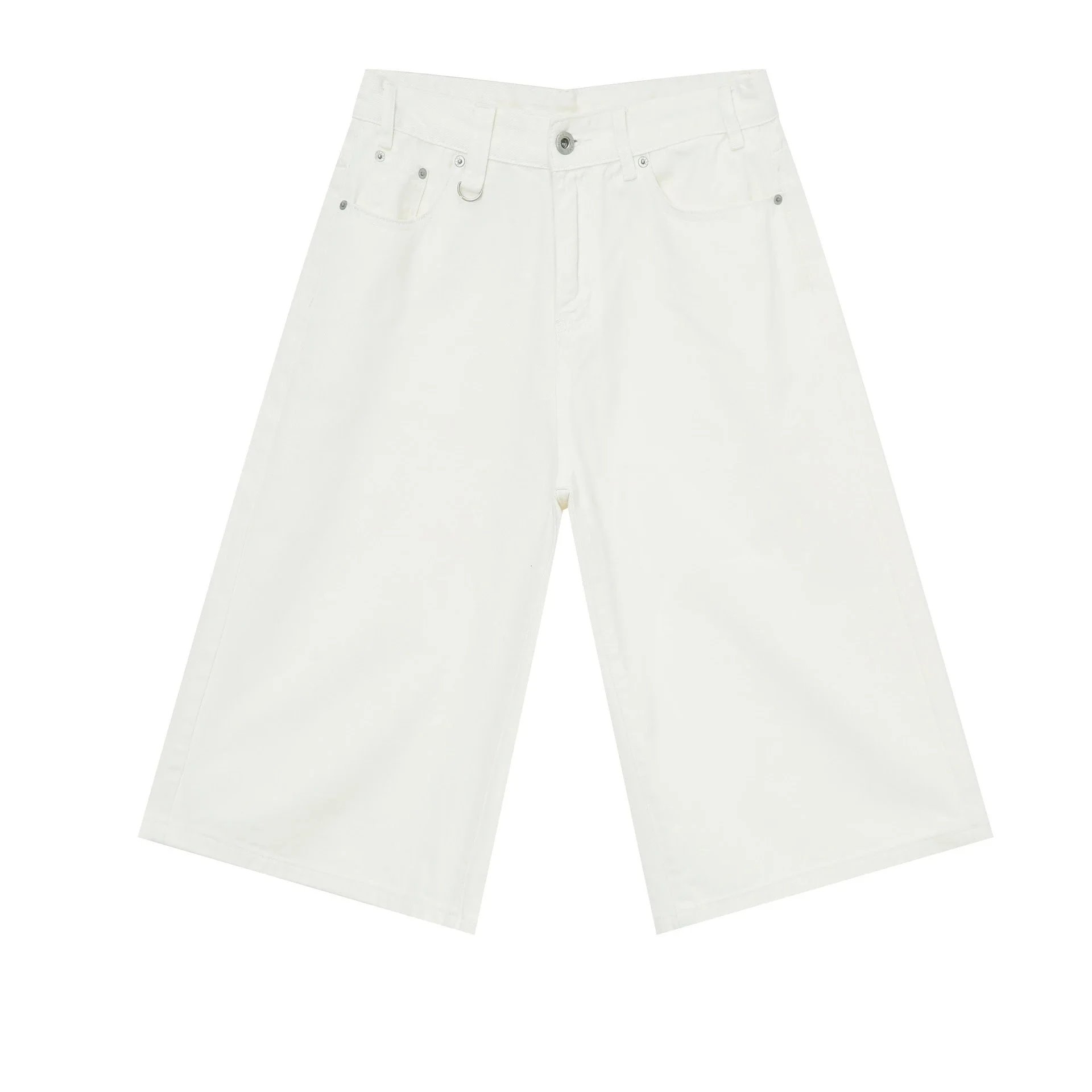 Unbranded Shorts Wide-Leg Cargo Denim — 18