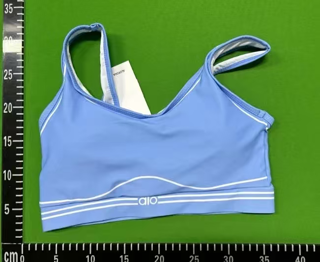 Alo Matching Sets Ribbed long-sleeve crop top and high-waisted shorts set image 14
