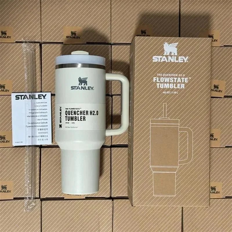 Stanley Uncategorized Quencher H2.0 40 oz Tumbler — Sand Dune (No Gift Box)