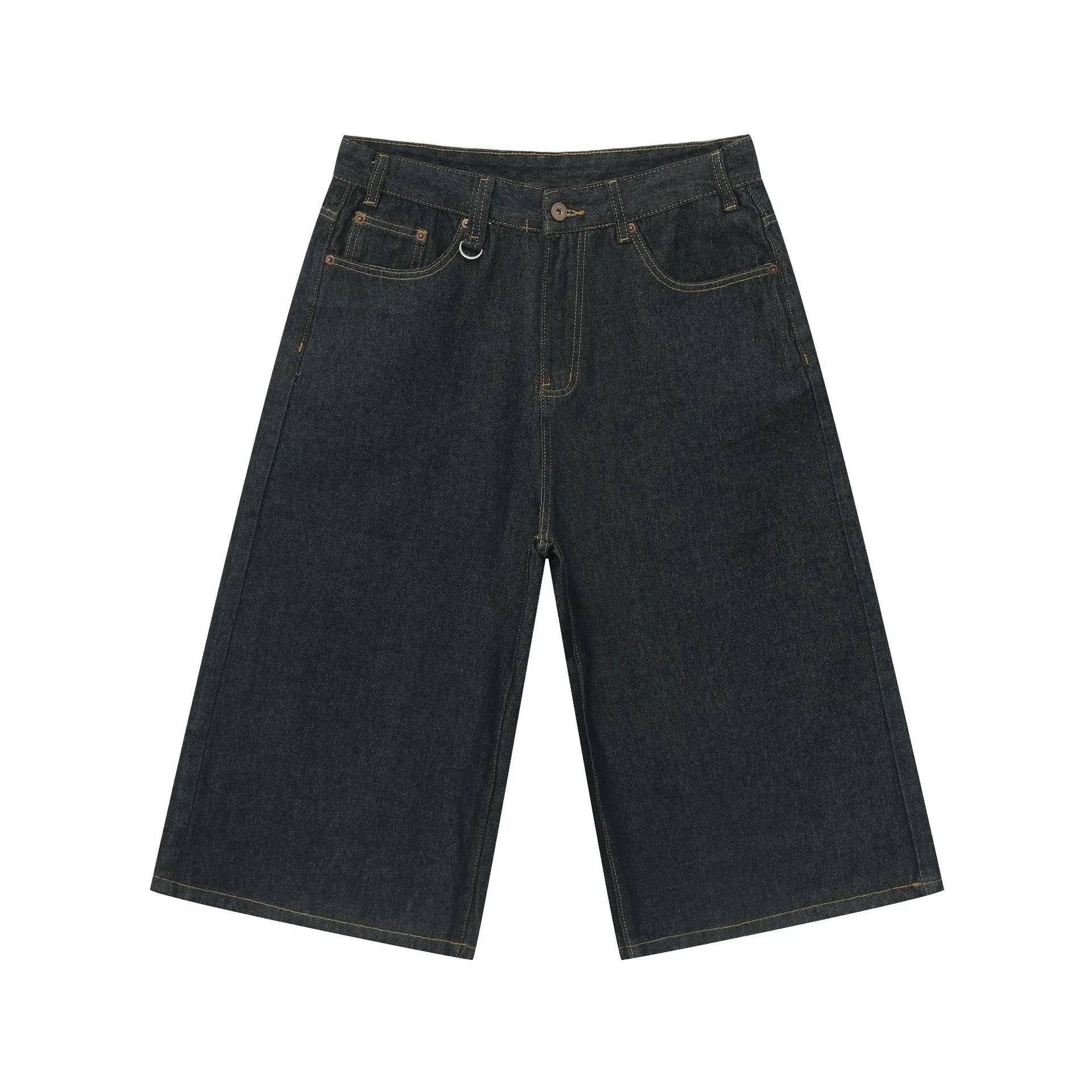 Unbranded Shorts Wide-Leg Cargo Denim — 21