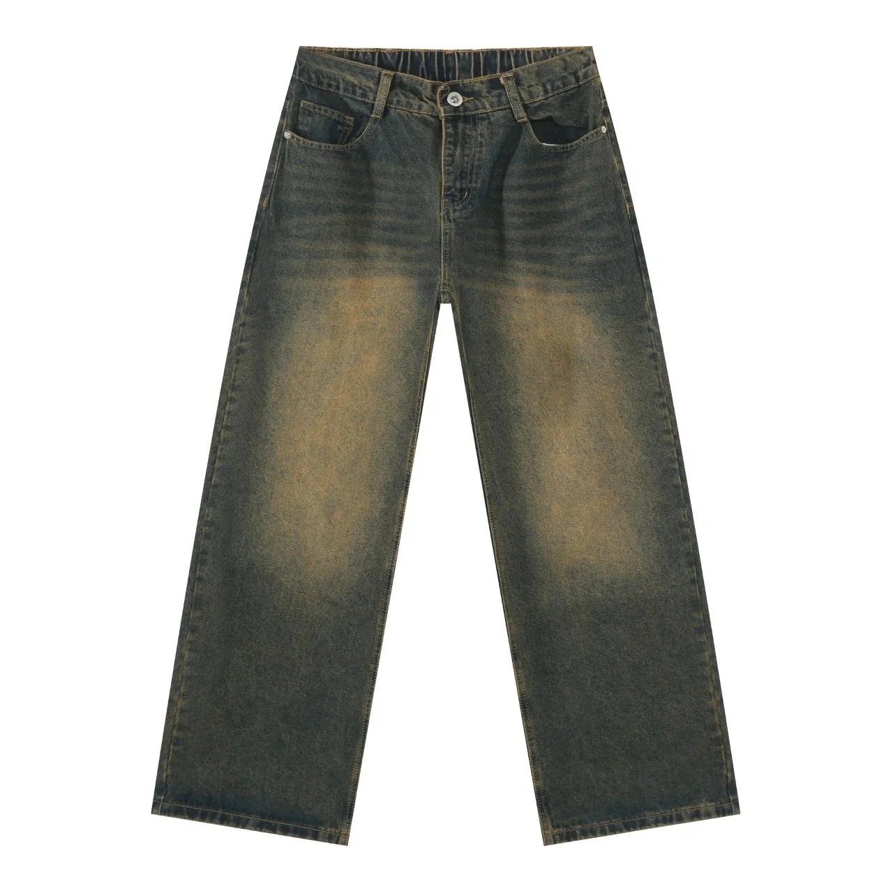 Unbranded Shorts Wide-Leg Cargo Denim — 33