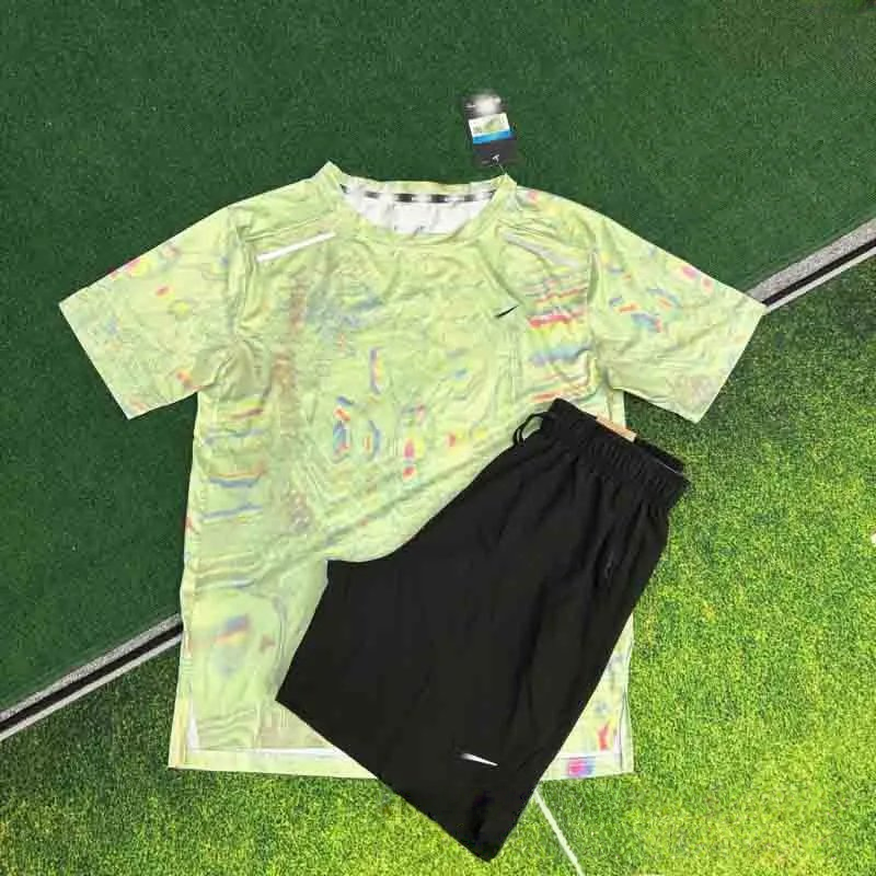 Nike Vests Printed athletic tank top — Set (colorful green and black)