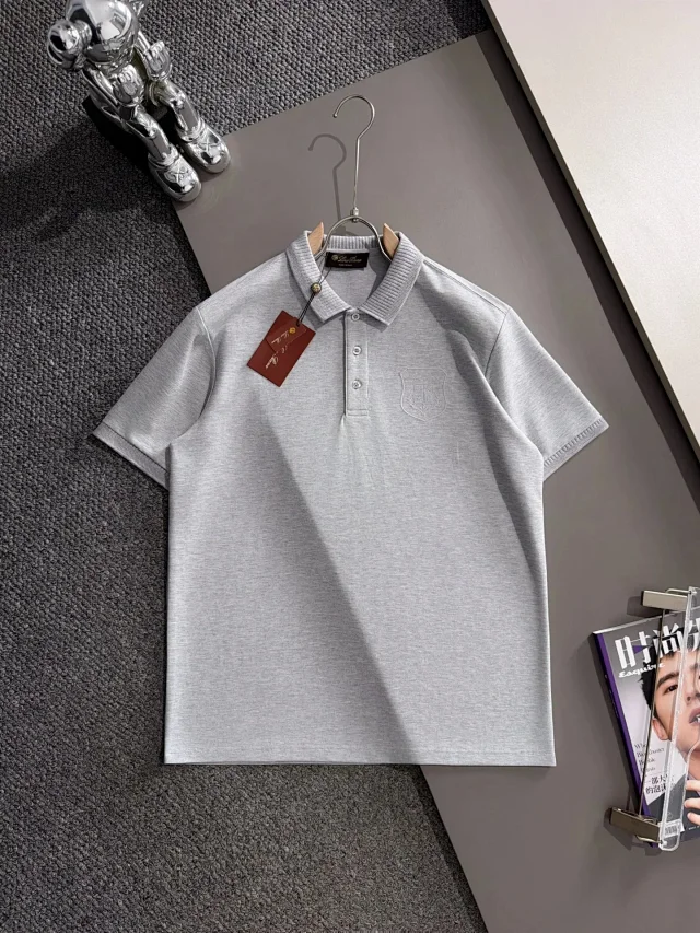 Loro Piana Shirts Short-Sleeve Polo Shirt product detail image 2