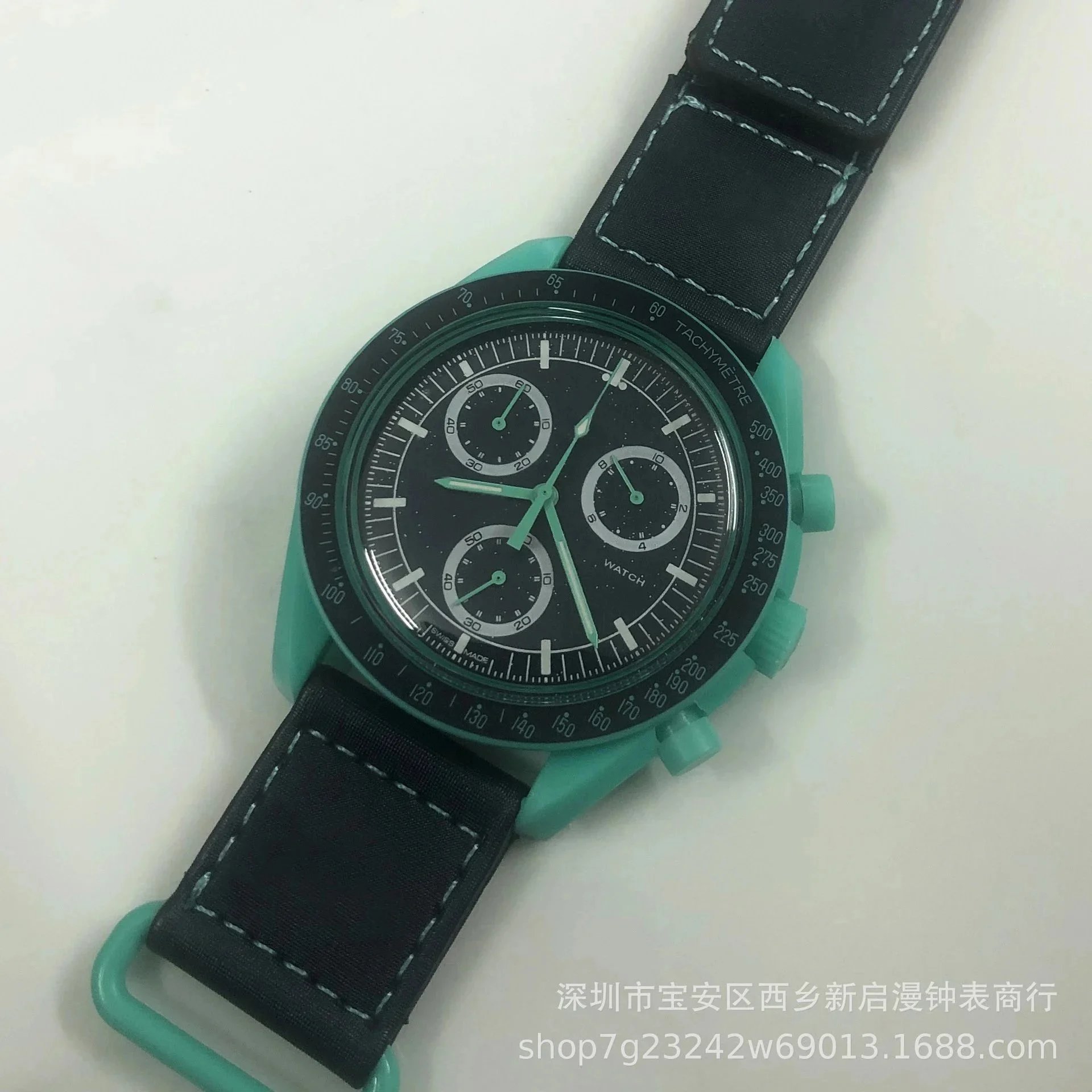 Omega Watches Speedmaster MoonSwatch — Green 1:1 quality