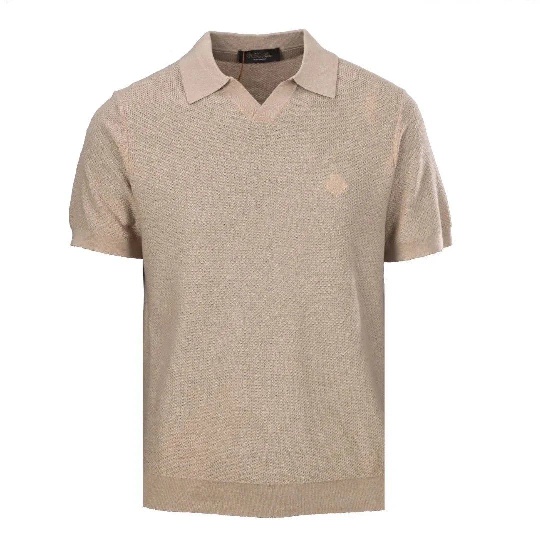 Loro Piana Shirts Short-Sleeve Polo Shirt — 21