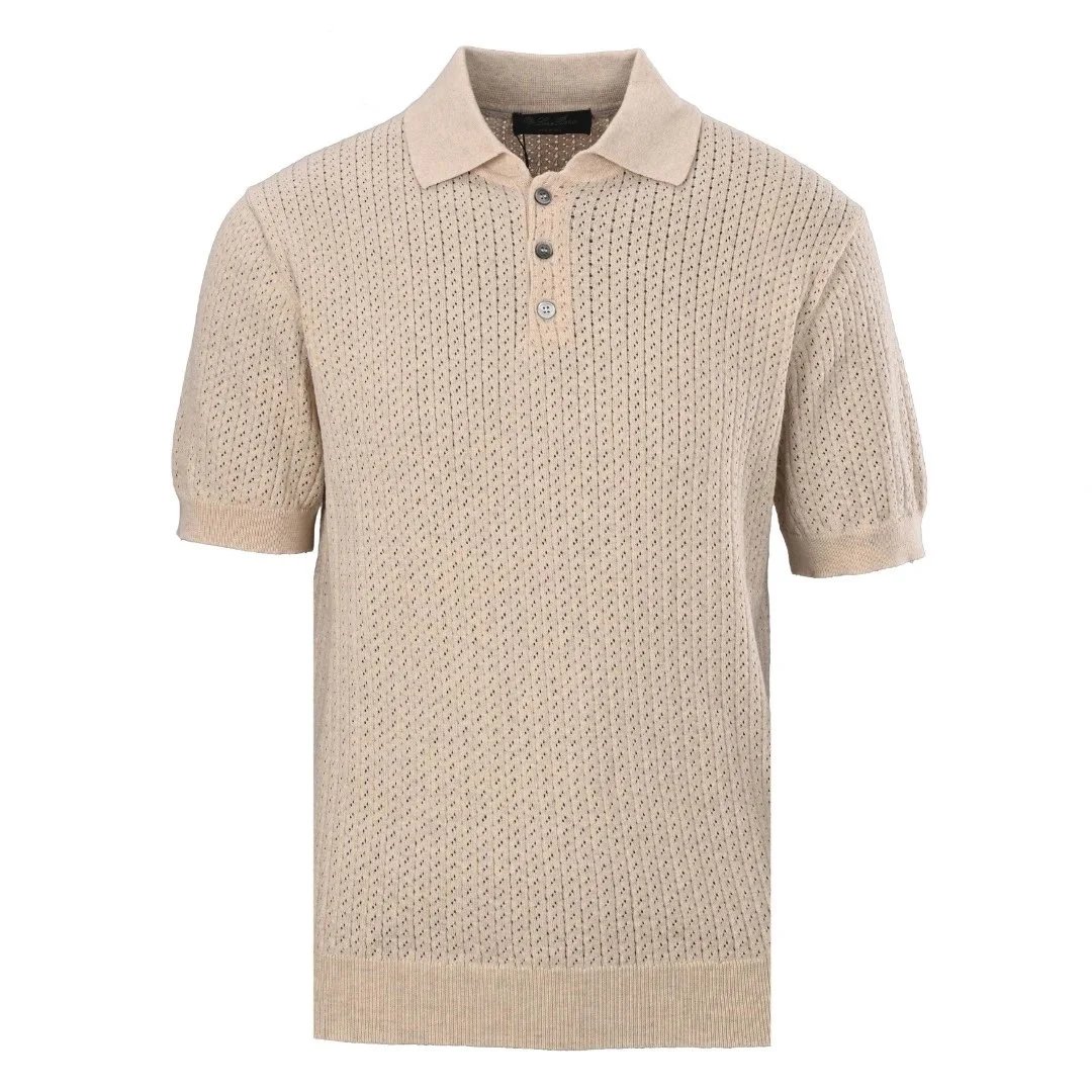 Loro Piana Shirts Short-Sleeve Polo Shirt — 25
