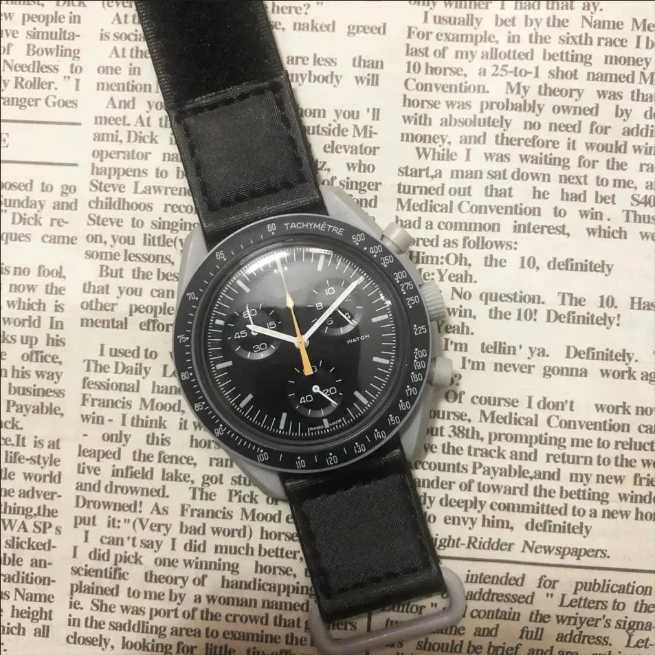 Omega Watches Speedmaster MoonSwatch — Golden Needle Moon 1:1 quality