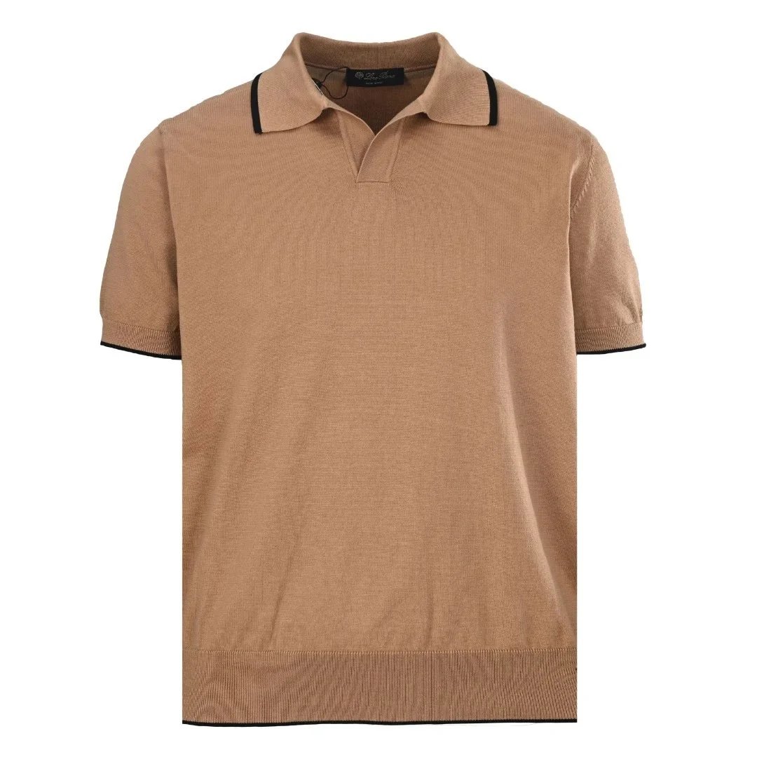 Loro Piana Shirts Short-Sleeve Polo Shirt — 23