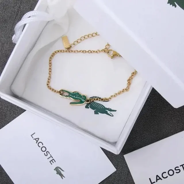 Lacoste Jewelry Crocodile Logo Bracelet product detail image 4