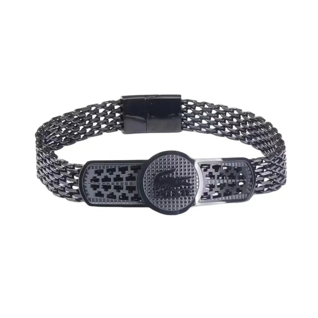 Lacoste Jewelry Crocodile Logo Bracelet — 35 (with box)