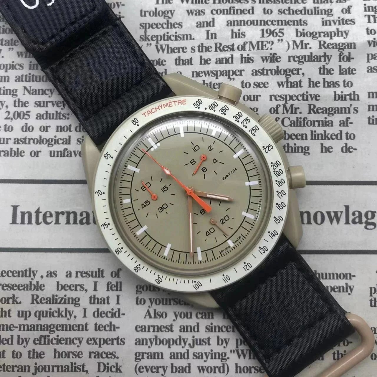 Omega Watches Speedmaster MoonSwatch — Jupiter 1:1 quality