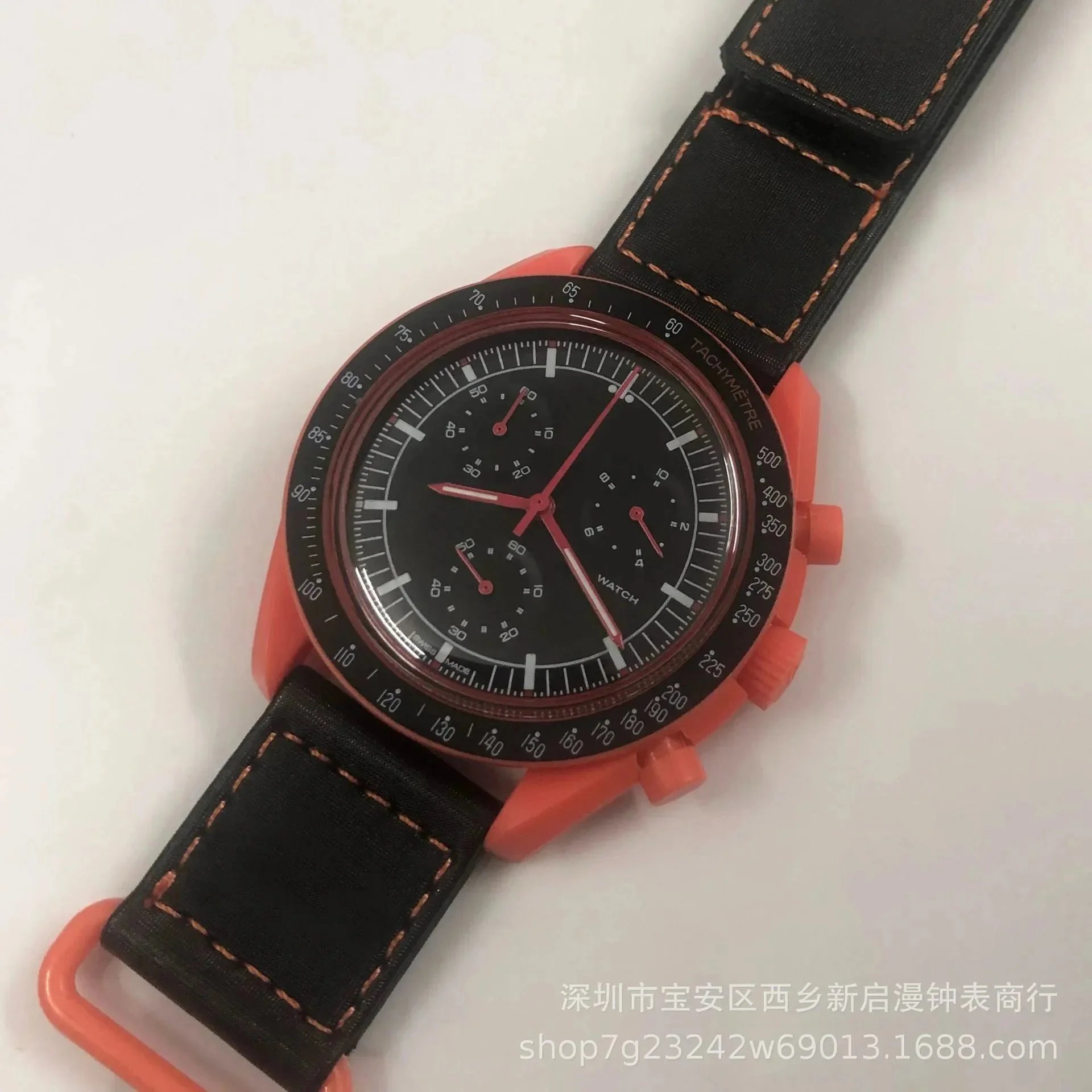 Omega Watches Speedmaster MoonSwatch — Red 1:1 quality