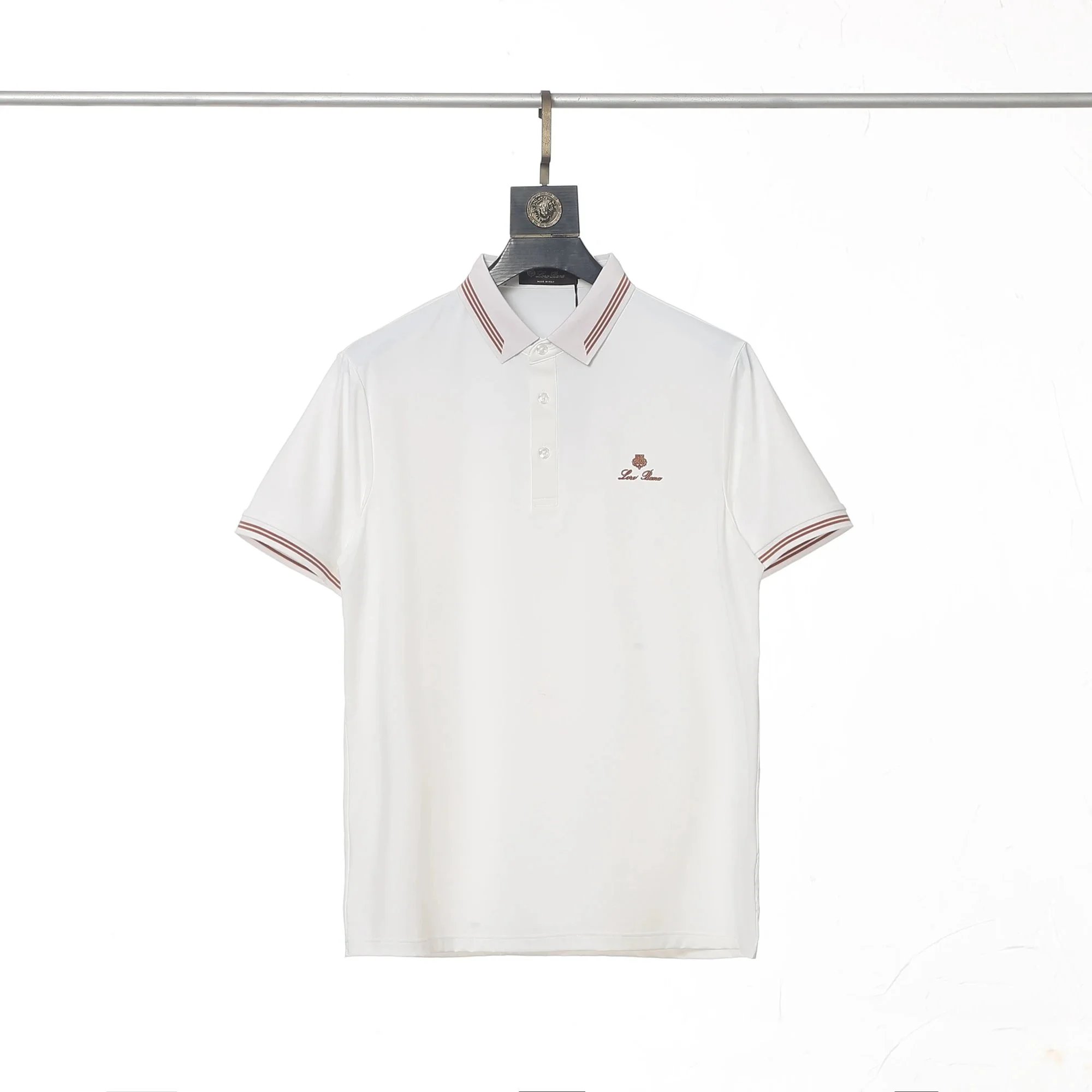 Loro Piana Shirts Short-Sleeve Polo Shirt — 11