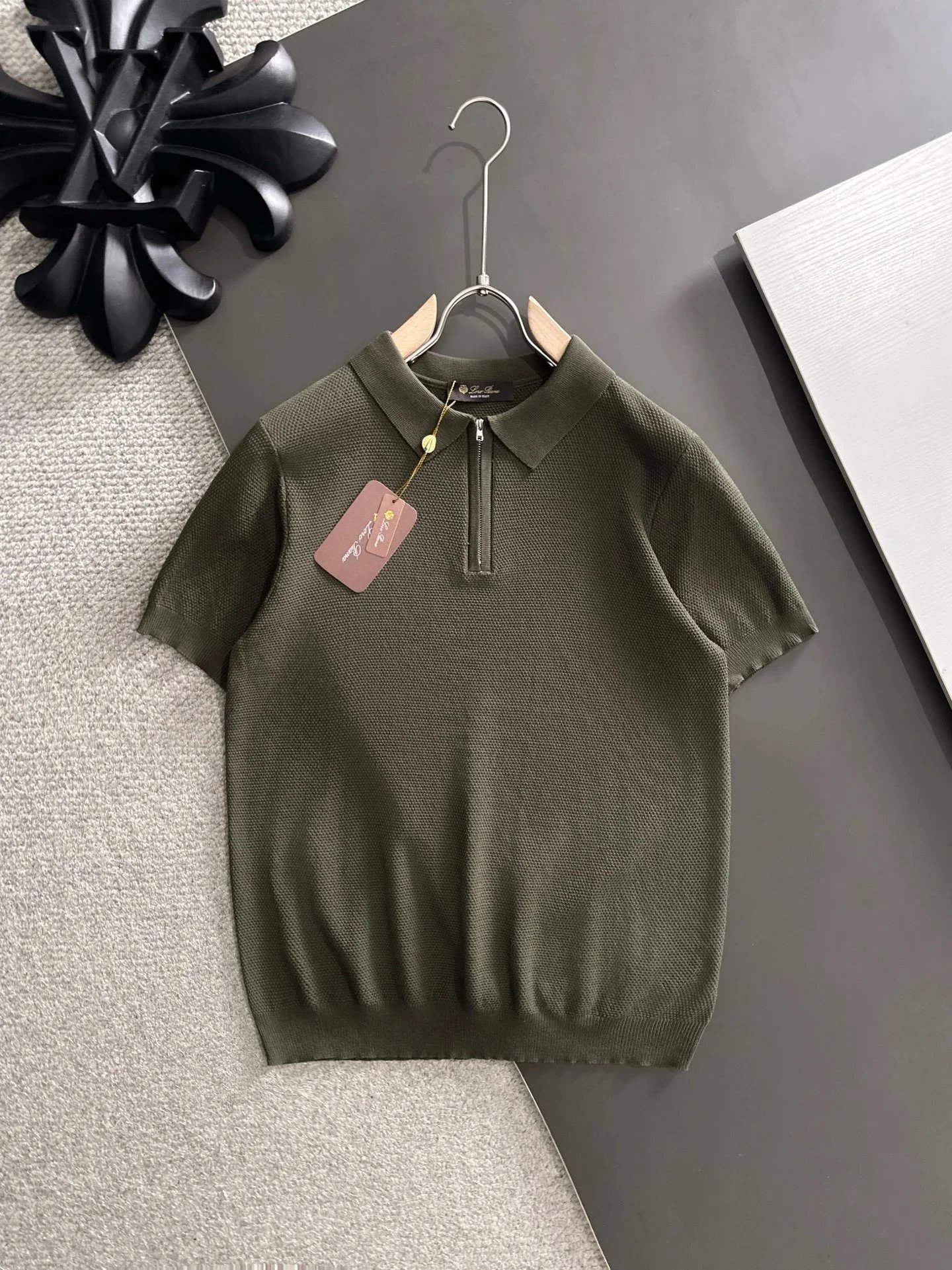 Loro Piana Shirts Short-Sleeve Polo Shirt — 27