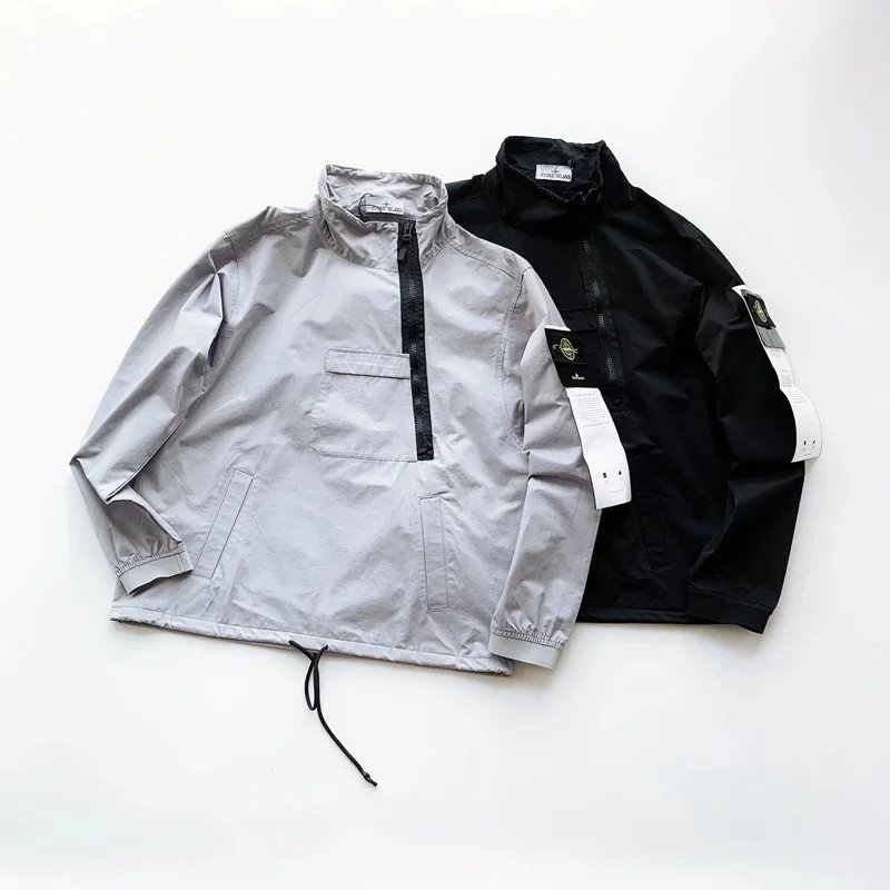 Stone Island Shadow Project Windbreaker Black Jacket Outerwear - 2