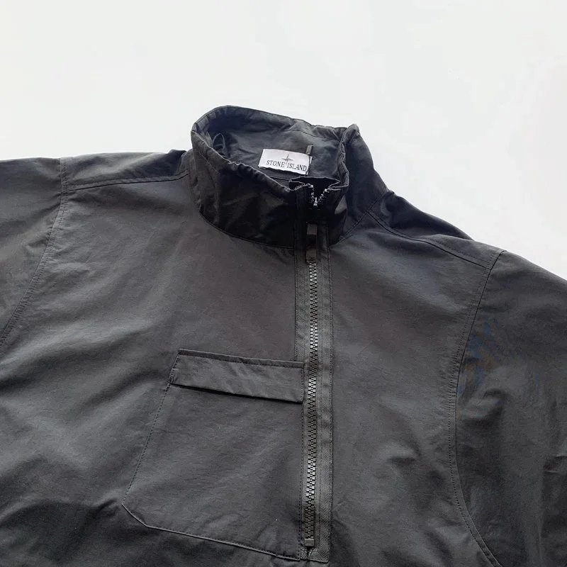 Stone Island Shadow Project Windbreaker Black Jacket Outerwear - 4