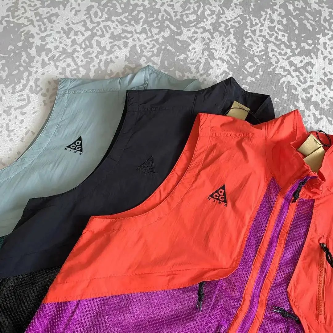 Nike ACG Mesh Vest Orange Purple Vest - 4