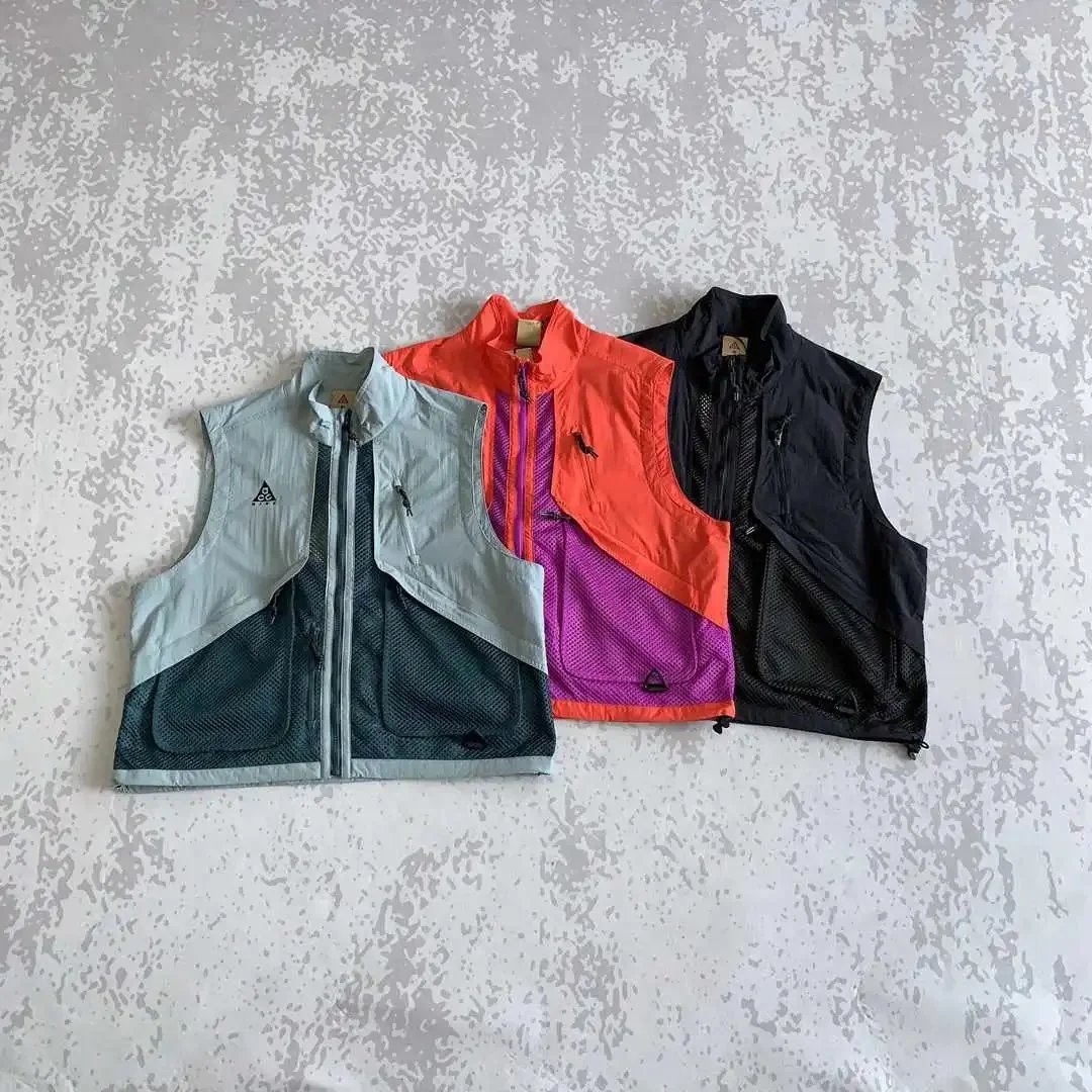 Nike ACG Mesh Vest Orange Purple Vest - 3