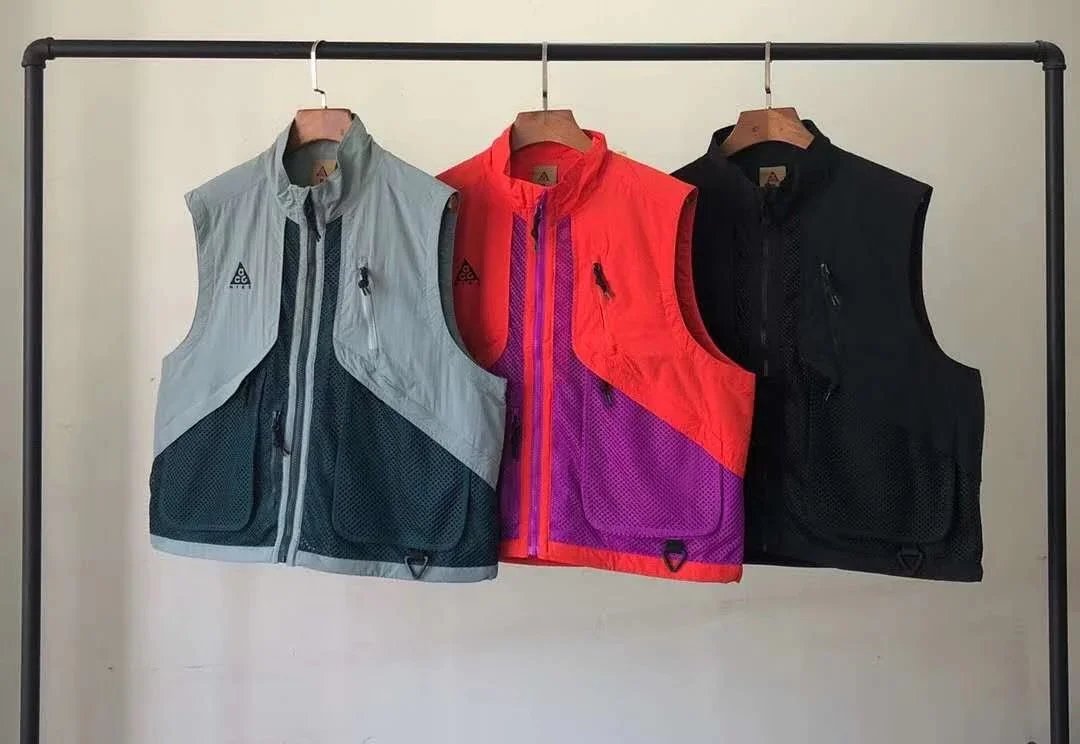 Nike ACG Mesh Vest Orange Purple Vest - 2