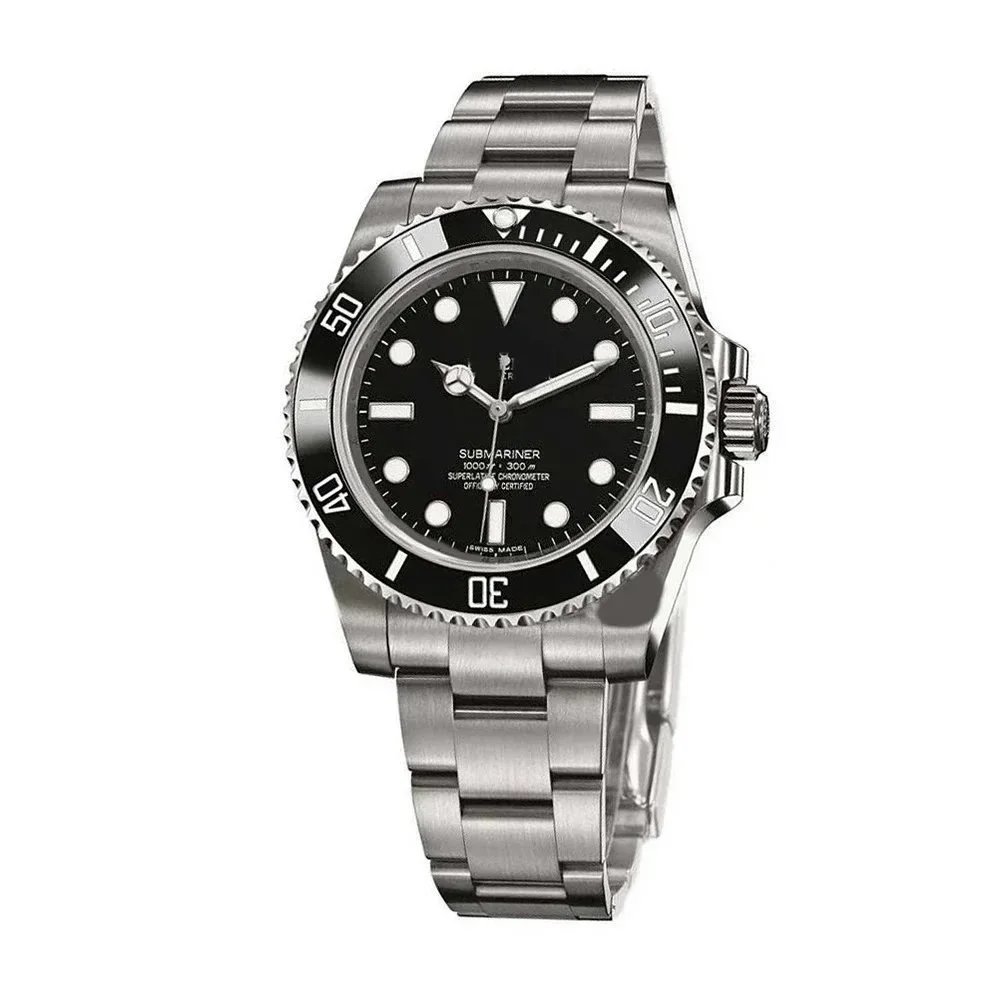 Rolex Submariner and Yacht-Master variants — Diver_Black Dial