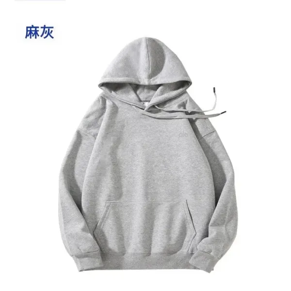 Design Oversized Hoodie Gray - 9