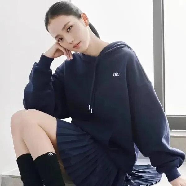 Design Oversized Hoodie Gray - 4
