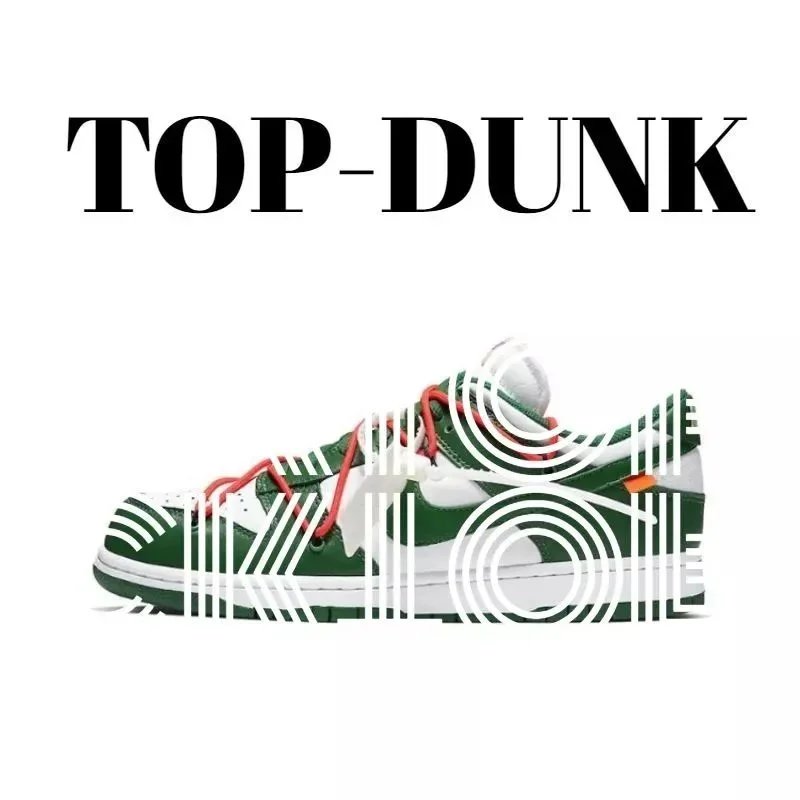 CT0856-100 Dunk White Green