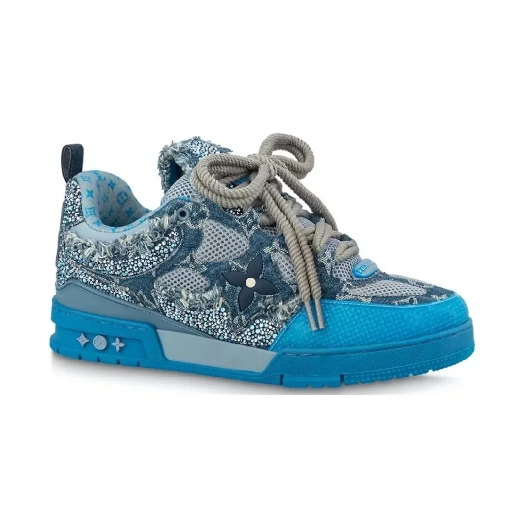 Blue Swarovski Monogram (Custom Color, Non-Refundable/Non-Exchangeable)