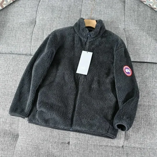 Canada Goose Sherpa Fleece Jacket Orange Outerwear - 5