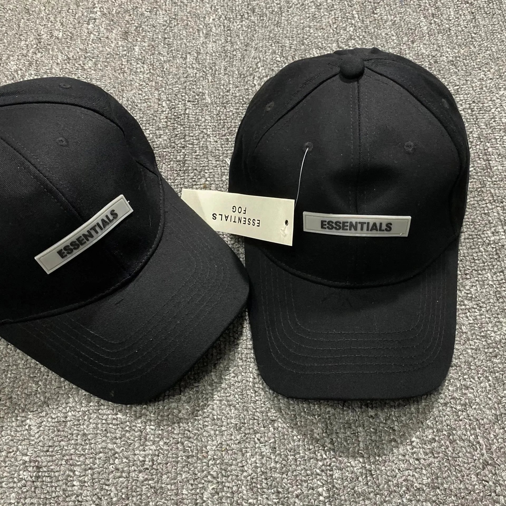Fear of God Essentials Hats Logo Patch Baseball Cap image 3