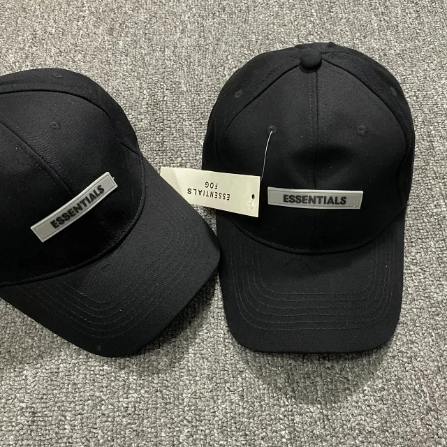 Fear of God Essentials Hats Logo Patch Baseball Cap product detail image 4