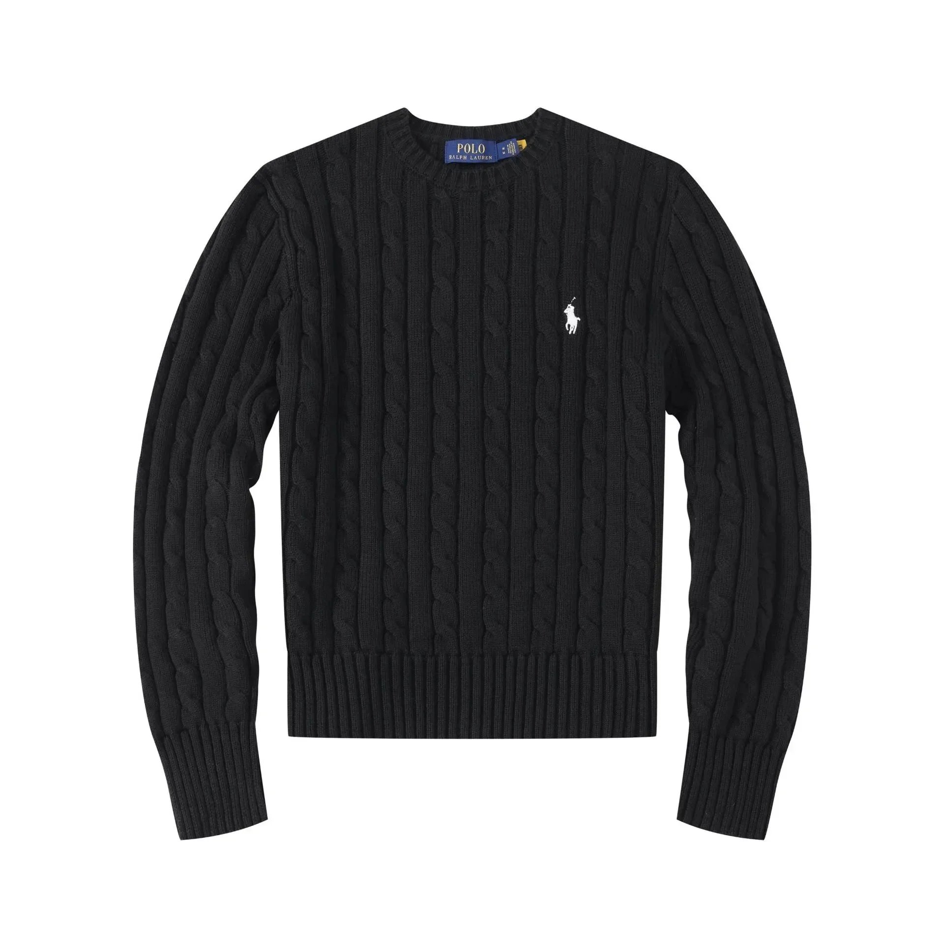 Women's Crew Neck 6007 Black