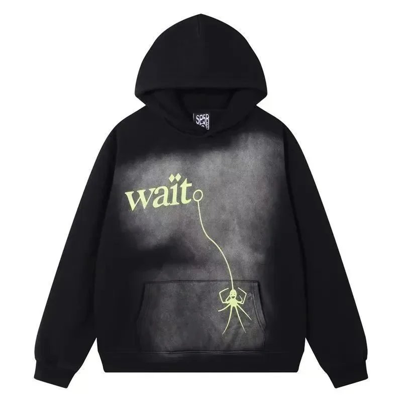 9061 Washed Black Sweatshirt