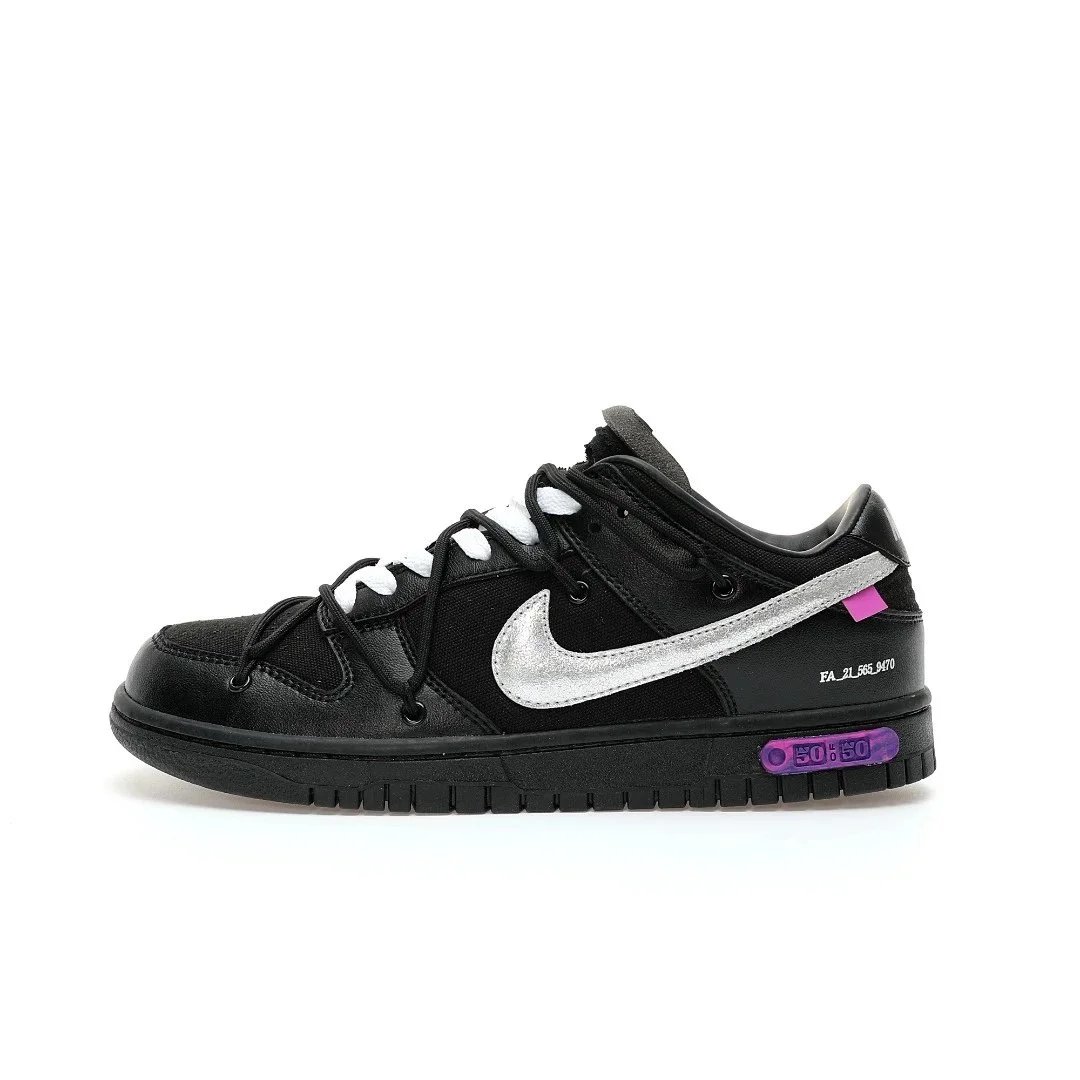 [only sell pure originals] off white x low the 50 ow nike co-branded low-top retro sneakers casual shoes sneakers