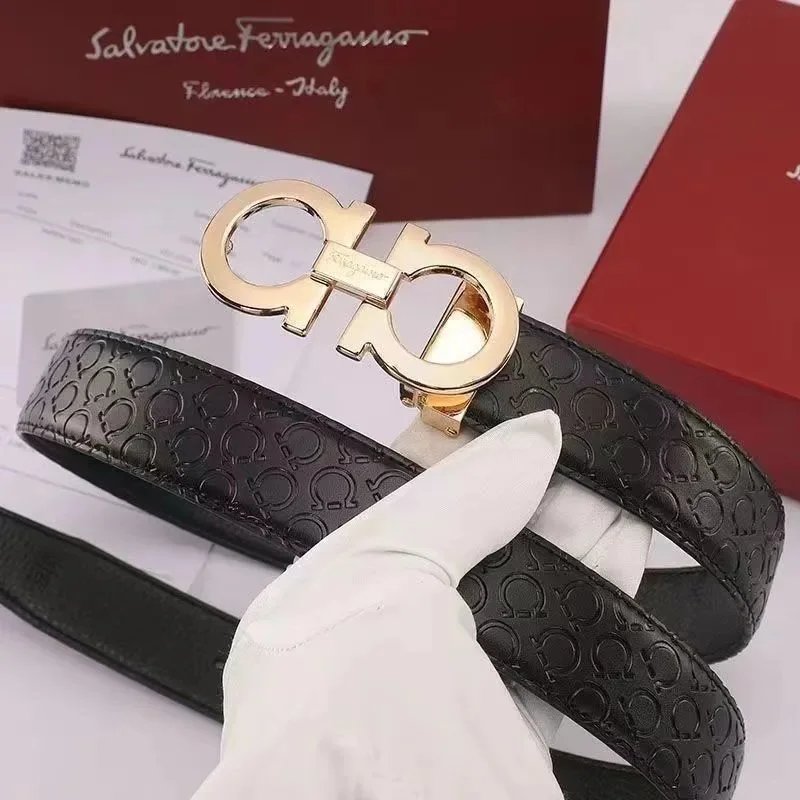Salvatore Ferragamo Belts Gancini buckle belt — 5