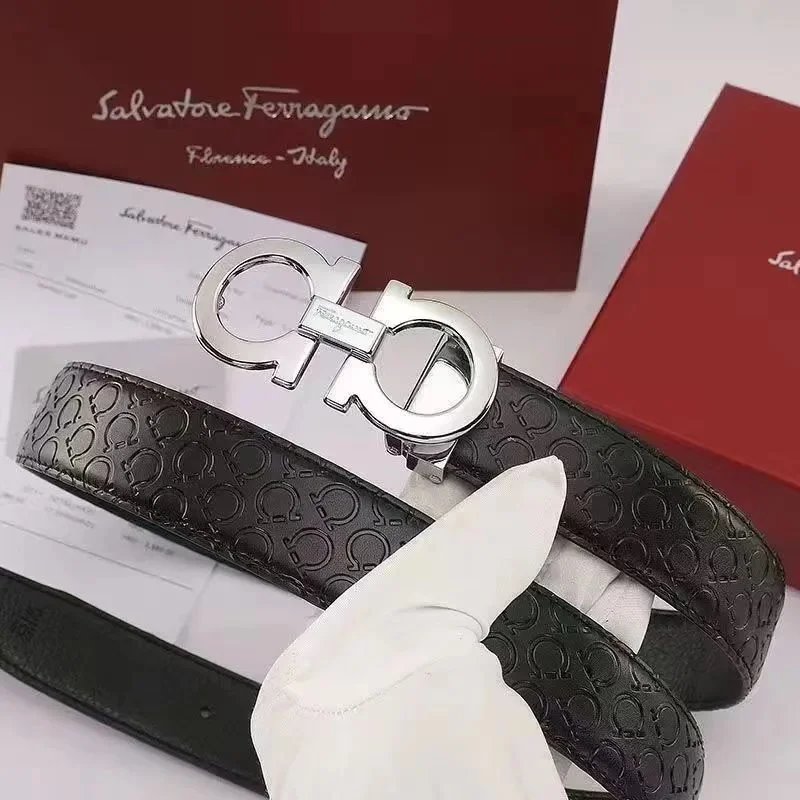 Salvatore Ferragamo Belts Gancini buckle belt — 6