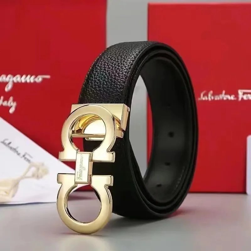 Salvatore Ferragamo Belts Gancini buckle belt — 9