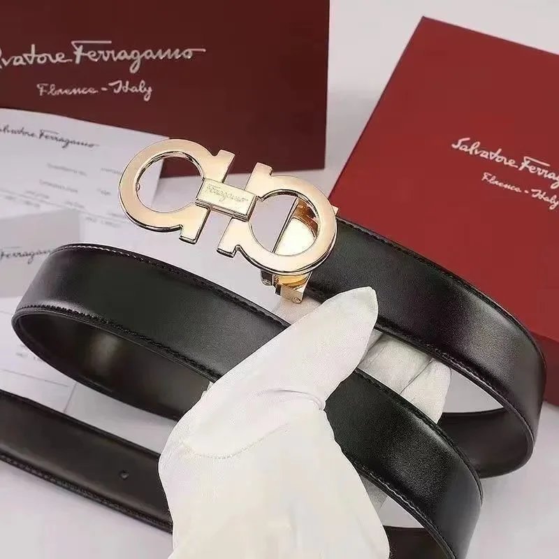 Salvatore Ferragamo Belts Gancini buckle belt — 1