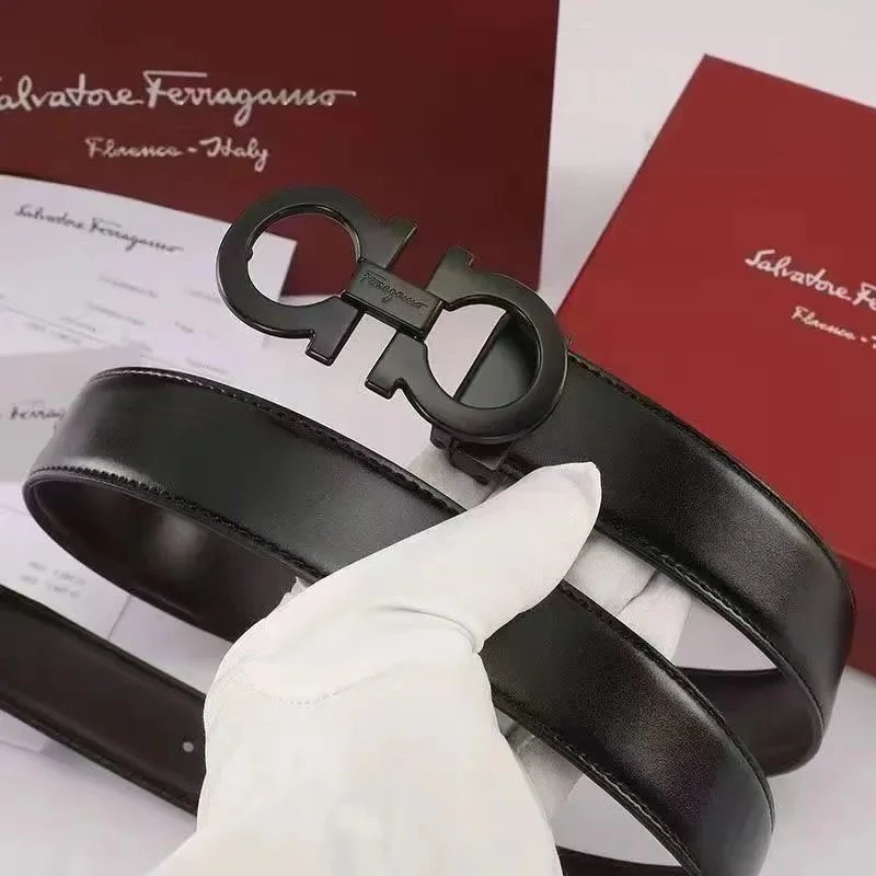 Salvatore Ferragamo Belts Gancini buckle belt — 4
