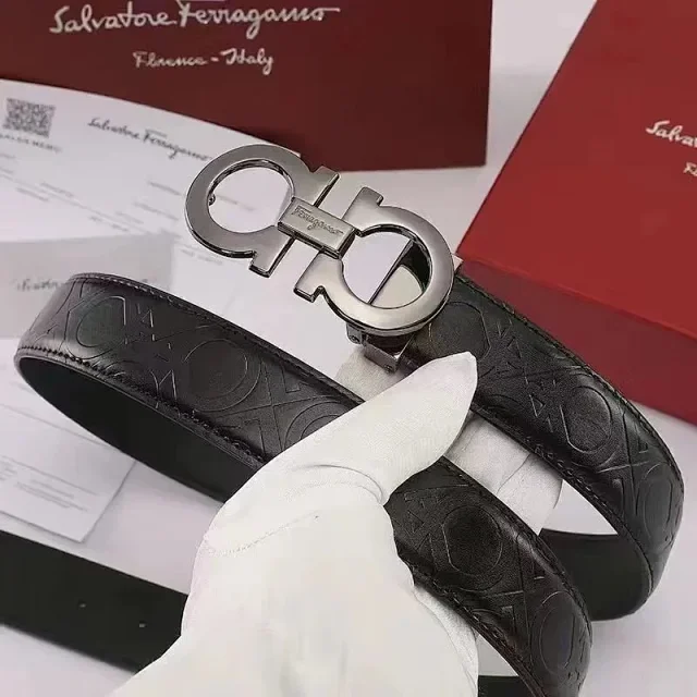 Salvatore Ferragamo Belts Gancini buckle belt product detail image 4
