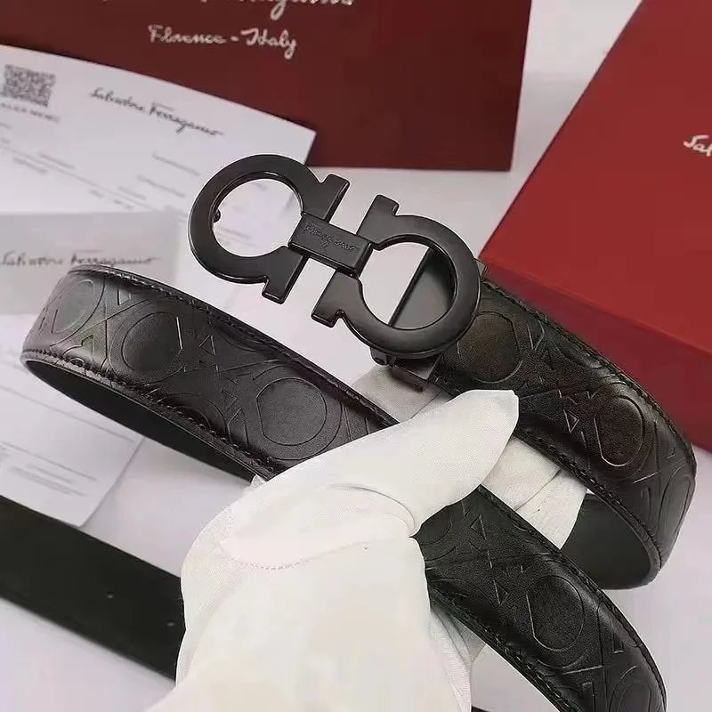 Salvatore Ferragamo Belts Gancini buckle belt image 6