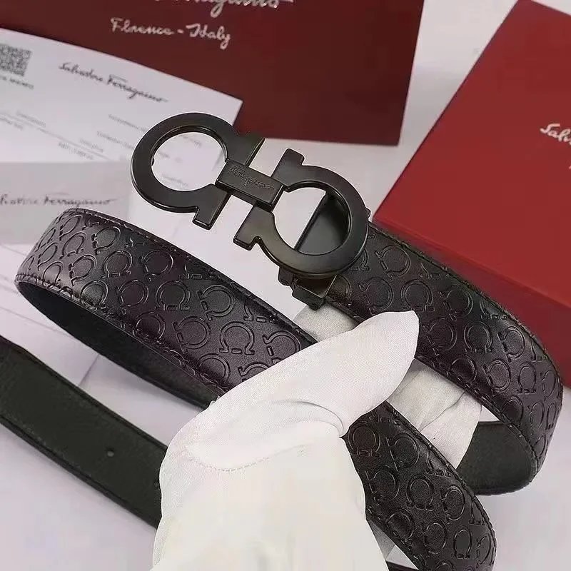 Salvatore Ferragamo Belts Gancini buckle belt — 8